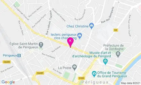 Localisation Sabine Briche