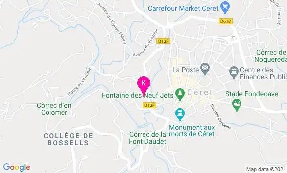 Localisation Didier Durand