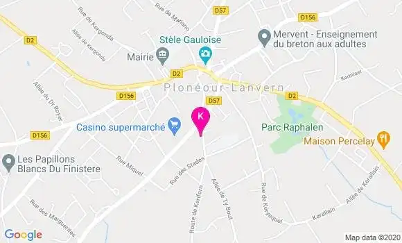 Localisation Katell Touarin