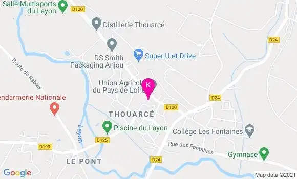Localisation Christelle Clochard