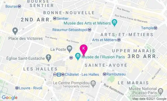 Localisation Sabrina Moreau
