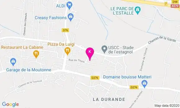 Localisation Elsa Roque