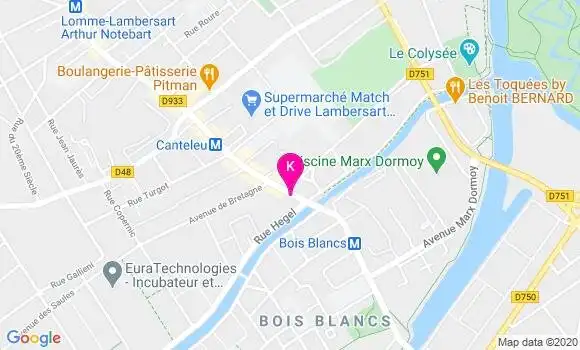 Localisation Marie Francoise Metier