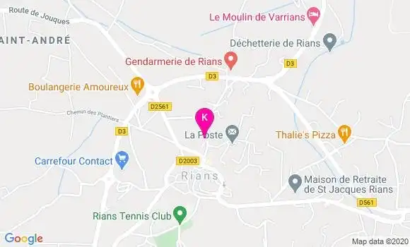 Localisation Beatrice Mounition