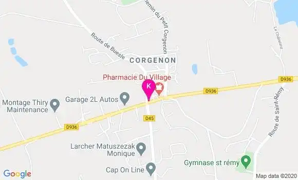 Localisation Philippe Hugonnet