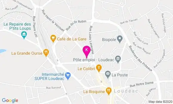 Localisation Catherine Thomas De La Pintiere Fouchez