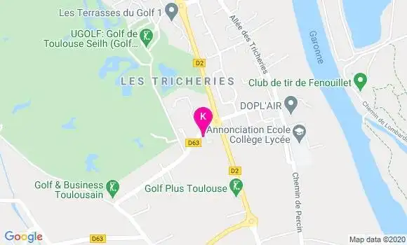 Localisation Thomas Coquart
