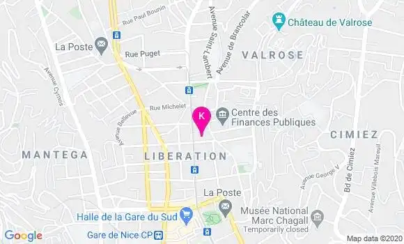 Localisation Xavier Magiolini Baze