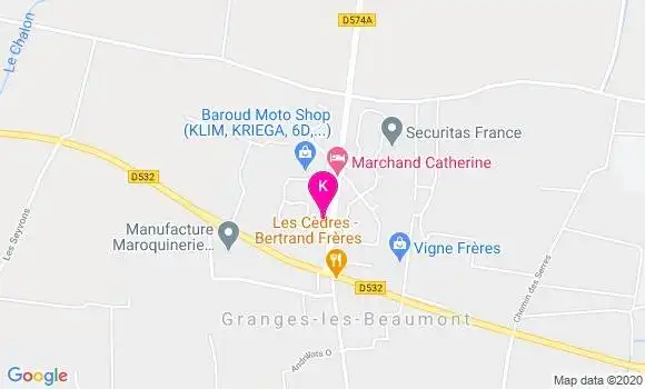 Localisation Leslie Sarron