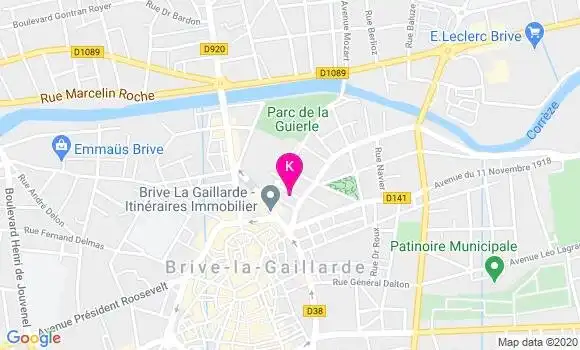 Localisation Isabelle Regaudie