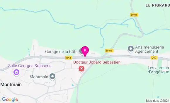 Localisation Anne Pillon