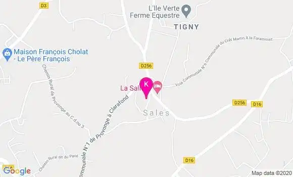 Localisation Isabelle Martin