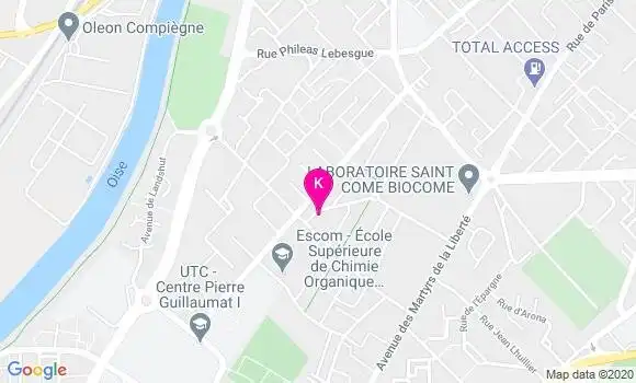 Localisation Anaelle Marme