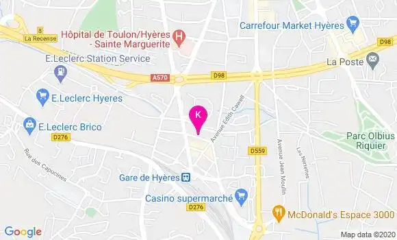 Localisation Sandrine Mauvernay