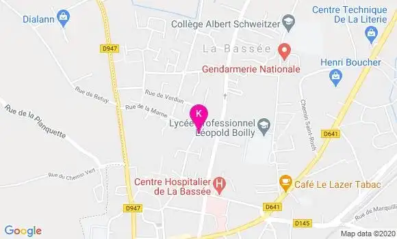 Localisation Isabelle Boulanger