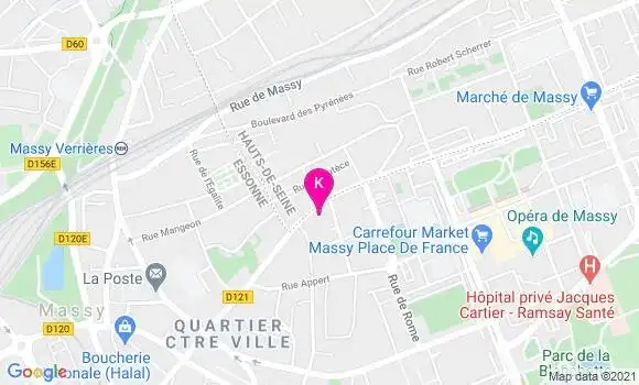 Localisation Sandra Noack Jacquot
