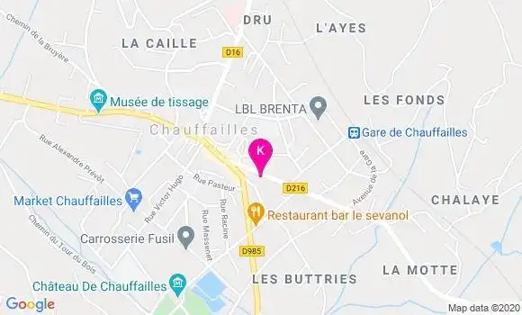 Localisation Catherine Thivolle