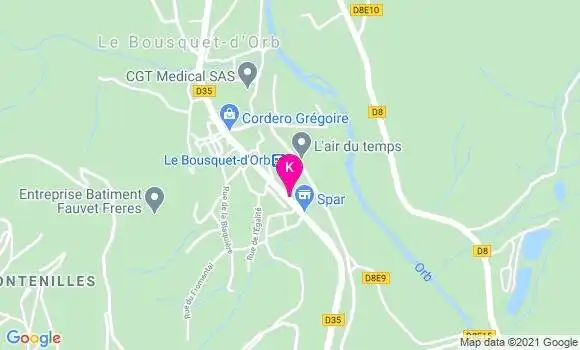 Localisation Remy Donnadille