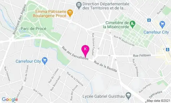 Localisation Elise Paboeuf