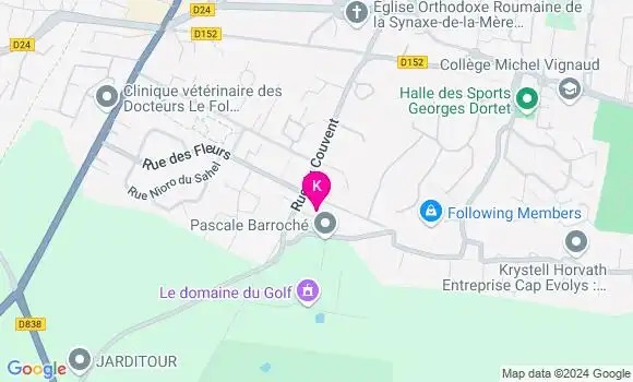 Localisation Elodie Bessou
