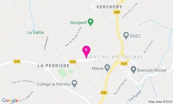 Localisation Caroline Luyat