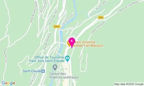 Localisation Maxime Testa