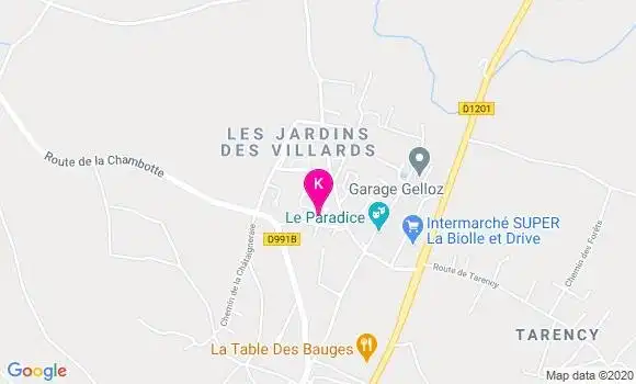 Localisation Marie Sarret