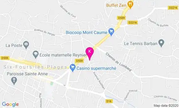 Localisation Cedric Insalaco
