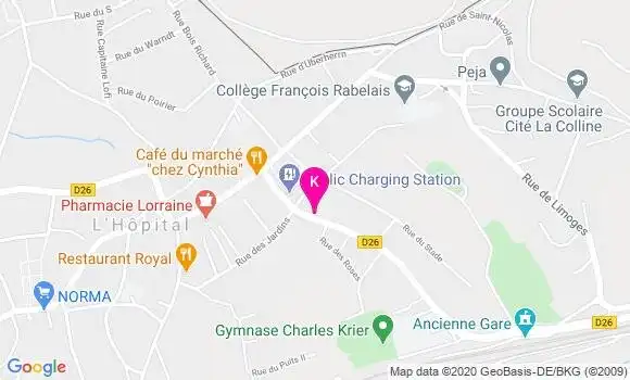 Localisation Nadege Enkler