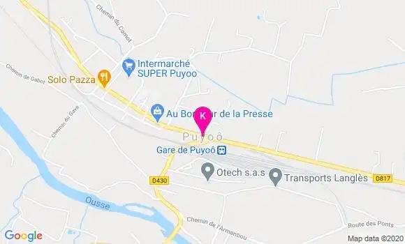 Localisation Laurianne Lay Vidaucoste