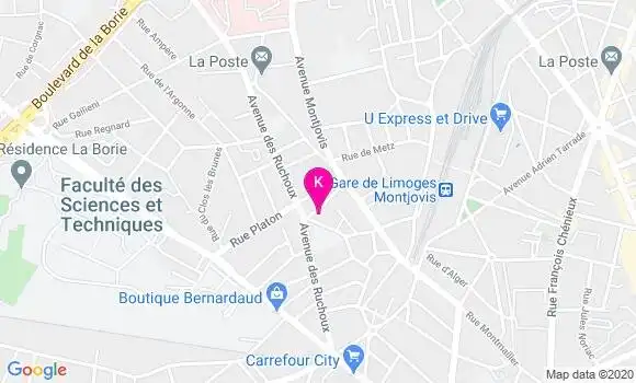 Localisation Fatima El Ouafi
