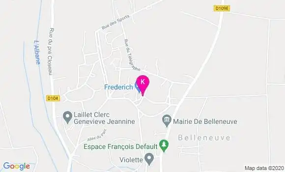 Localisation Marie Bailliet