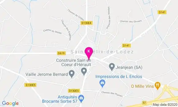 Localisation Marion Bousquet