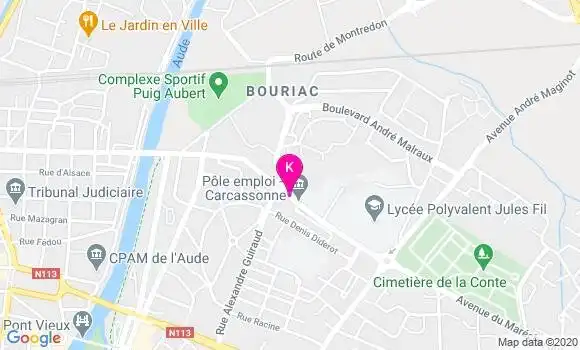 Localisation Eric Sahun