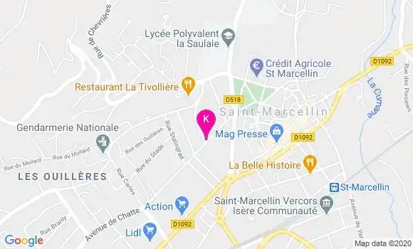 Localisation Sylviane Ferrouillat Mocellin