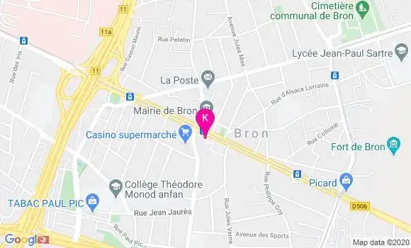 Localisation Jean Luc Raymond