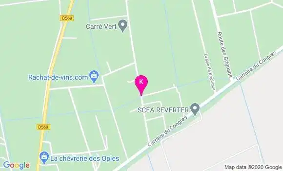 Localisation Gerald Nugue