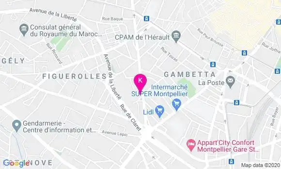 Localisation Marie Helene Dubost