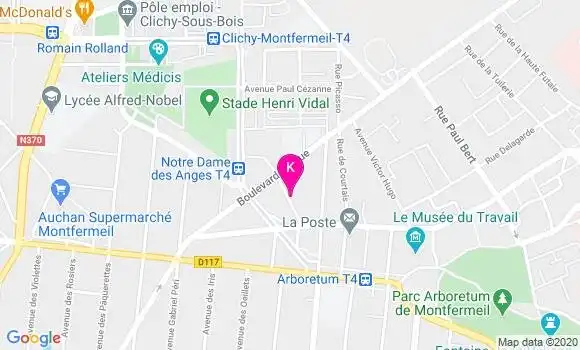 Localisation Chrystele Cohen