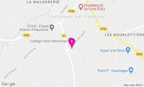Localisation Adeline Marty