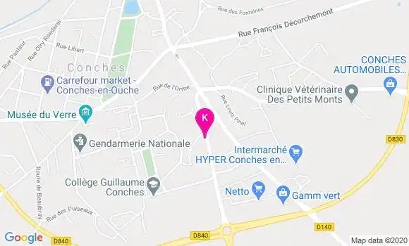 Localisation Laurence Tourtois