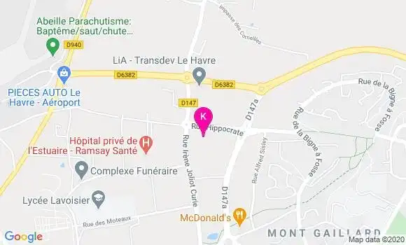Localisation Antoine Lemaire