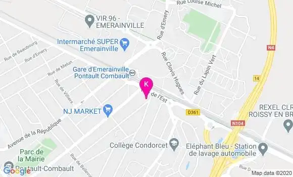 Localisation Guillaume Nascimento