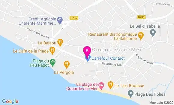 Localisation Nathalie Bruere