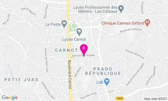 Localisation Jean Louis Carassou Maillan