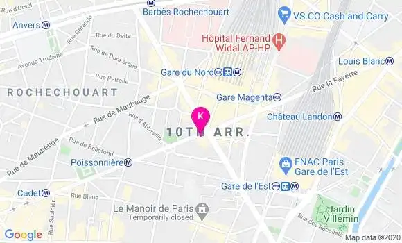 Localisation Nathan Thuet