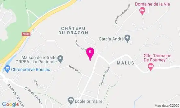 Localisation Jerome Blanco