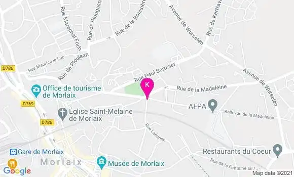 Localisation Nathalie Clech Gloaguen