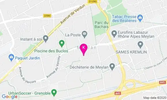 Localisation Christine Carriere