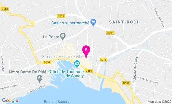 Localisation Gilles Donati
